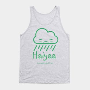 Haiyaa (green text) Tank Top